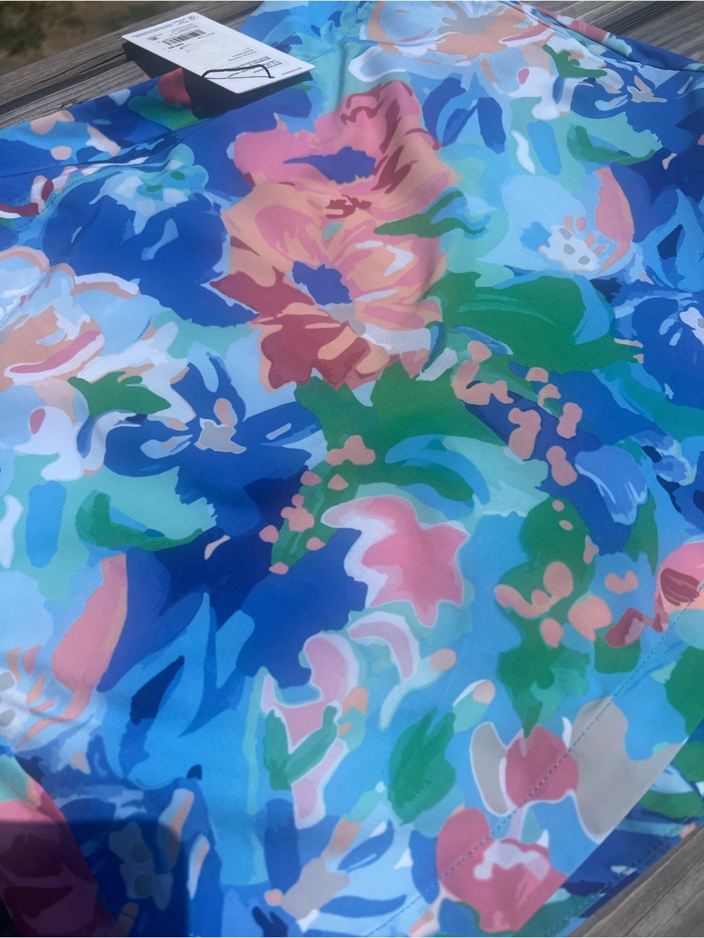 Colorful Floral Sleeveless Top and Skort Set - Picture 7 of 7